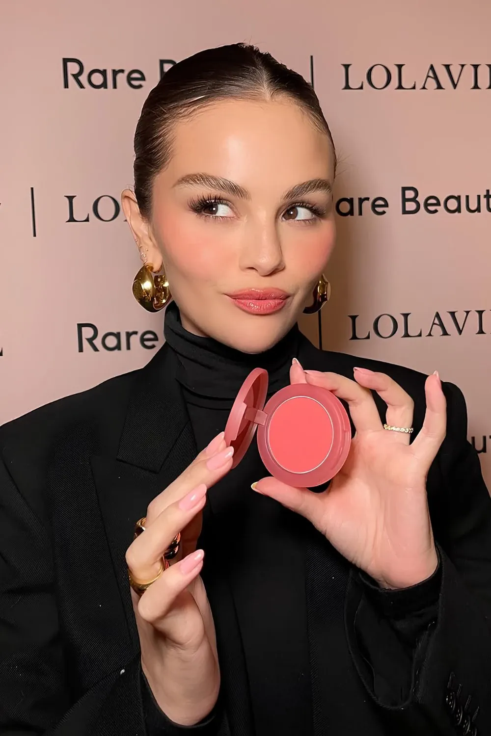 Selena Gomez’s Soft Blush Manicure Is the Nail Trend You Need to Try